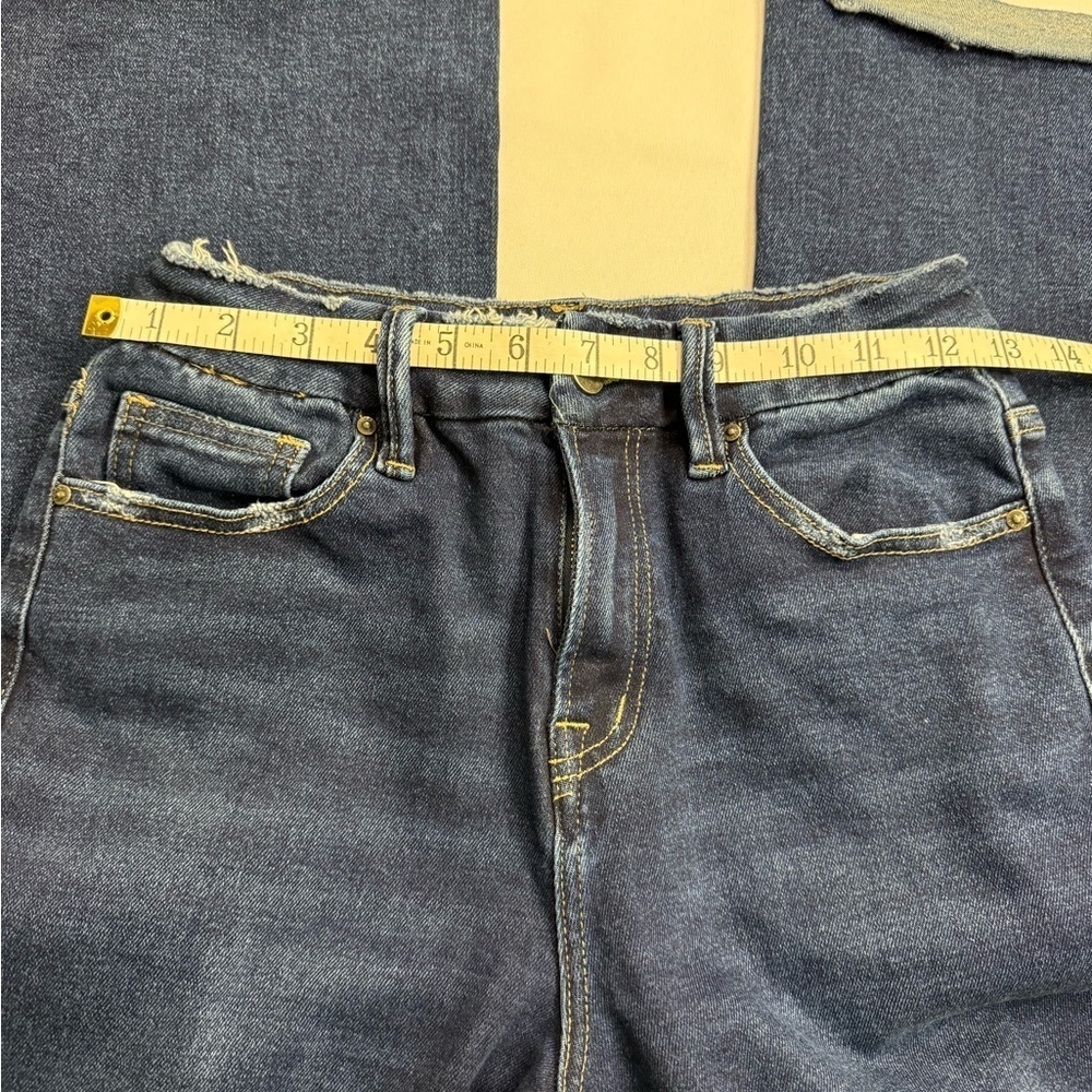 Blue Ankle Cropped Jeans‎ Classic Style - Picture 5 of 7